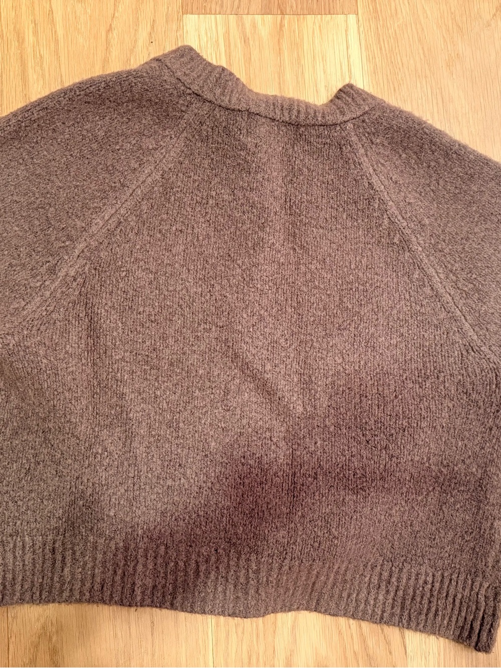 Universal Thread Short Brown Button-Up Knit Cardigan - Picture 3 of 3